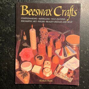 "Beeswax Crafts" 1996 First Edition Search Press Paperback